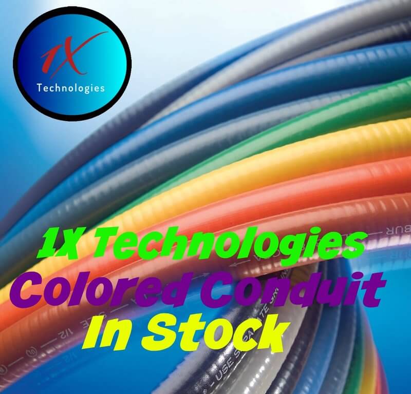 Colored Flexible Conduit - 1X Tech cover