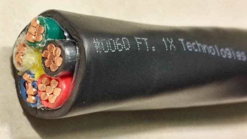 6 awg 5C VNTC 1X Technologies, Type TN Marine, TC-ER, Multi-Conductor Control Cable, Marine Shipboard Cable Type T/N, 美國電纜製造商供應中國