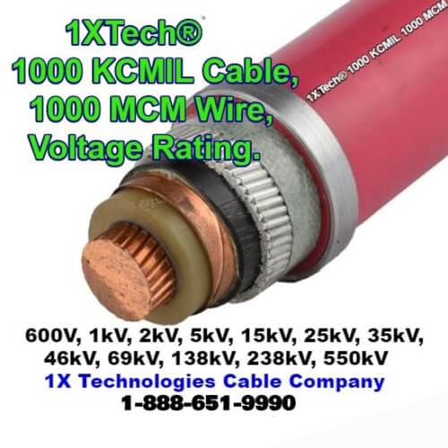 1000 MCM Cable Price - 1000 KCMIL Cable Pricing [Data Specification]