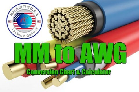 MM2 to AWG - Wire Size Conversion Chart, Table, & Calculator [PDF]