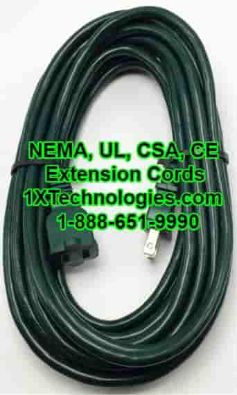 NEMA, UL, CSA, CE, Extension Cord