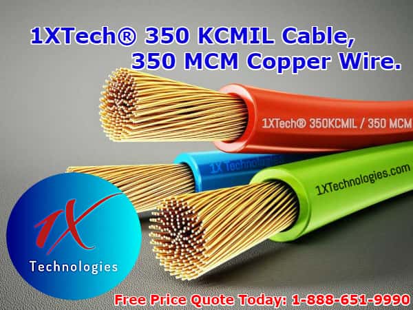 350 KCMIL Cable Price, 350 MCM Wire Pricing/Cost, kV, Specs+1XTech®