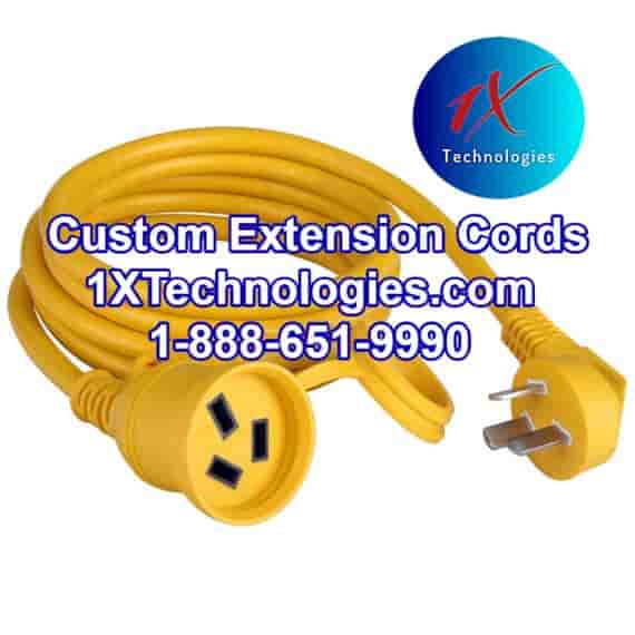 Extension Cord Price/Cost, Power Amps Rating, Custom Types & Lengths