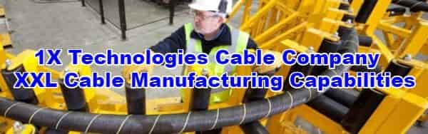 1X Technologies Cable Company,  XXL Wire & Cable Manufacturing Capabilities
