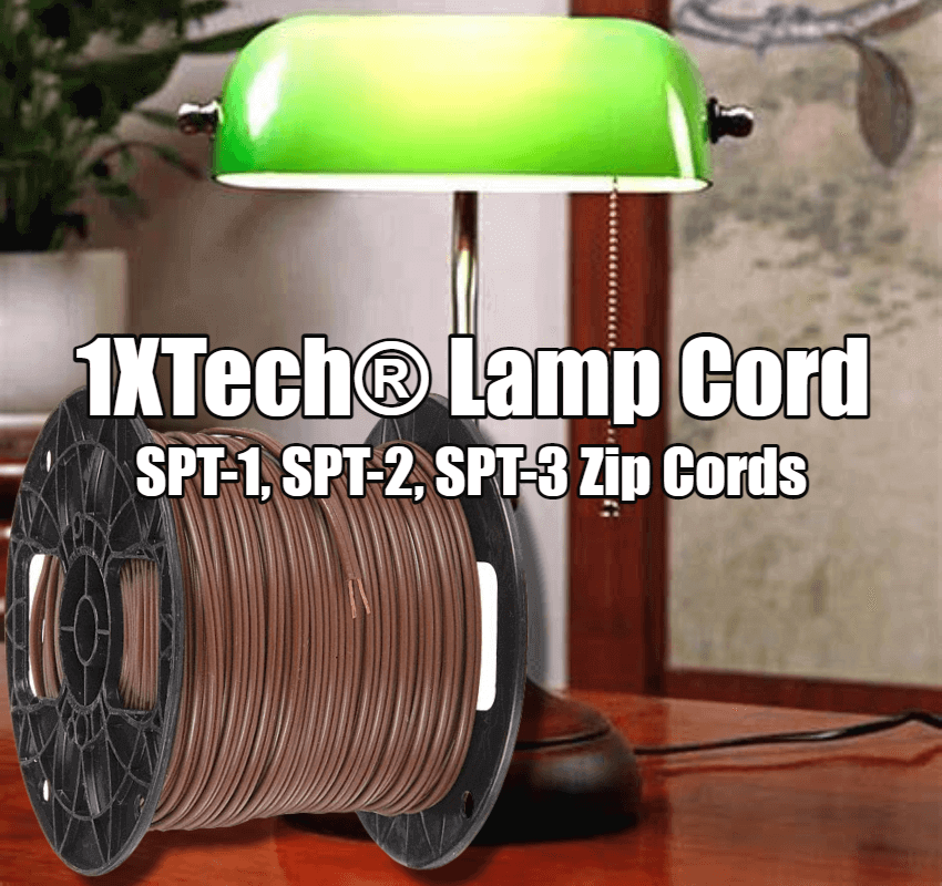 1XTECH Lamp Cord ZIP CORDS Manufacturers Pricing SPT 1 2 3