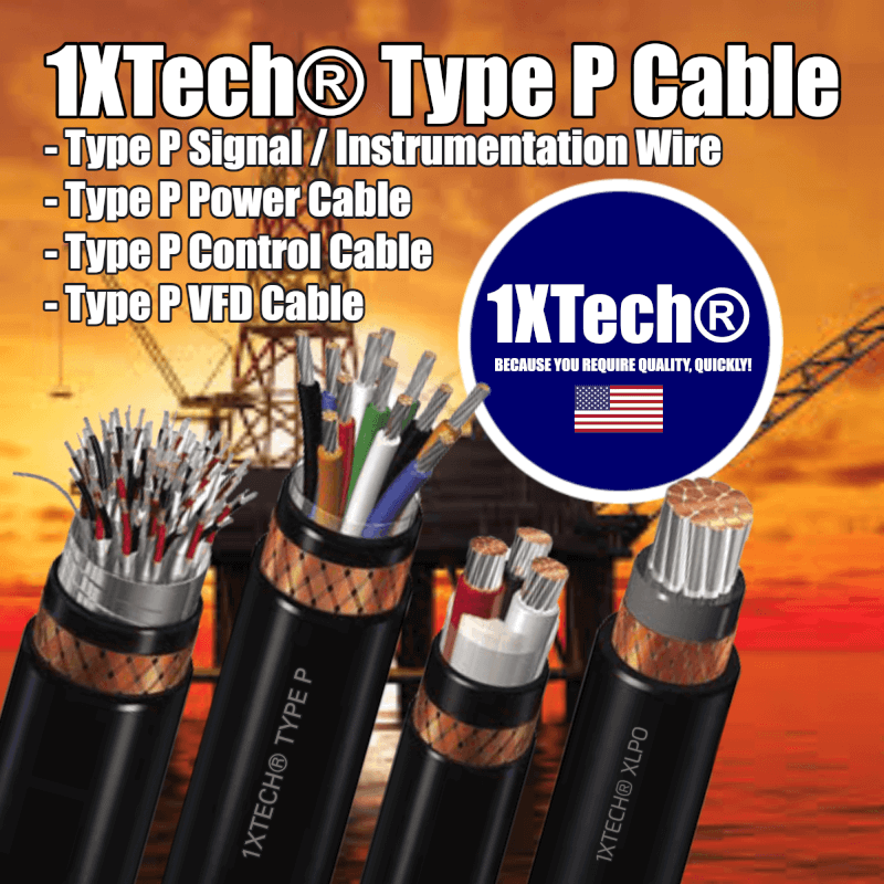 1XTECH Type P Cable, Type P Wire Amps, Amperage, Price, pricing, cost, Manufacturers