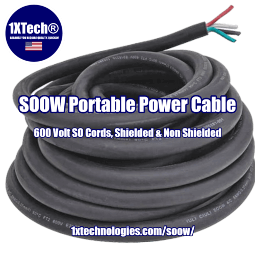 SOOW Cable 1X Technologies SO Cord Manufacturers Suppliers