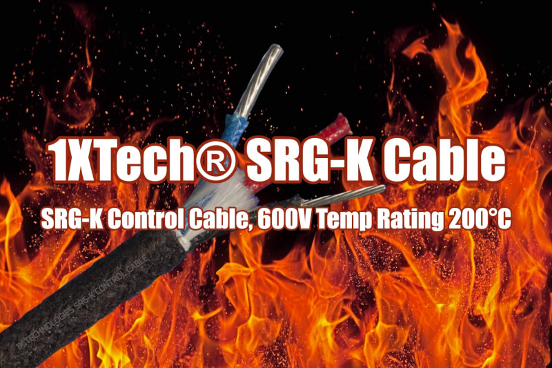 1XTech SRG-K Control Cable 600V Temp Rating 200°C Manufacturers Suppliers Price cost to buy