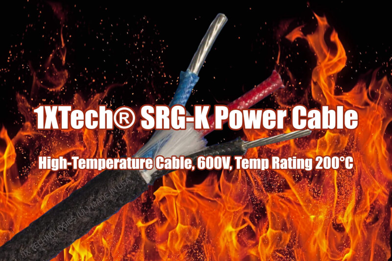 1XTech SRG-K Power Cable 600V Temp Rating 200°C Manufacturers Suppliers Price cost to buy