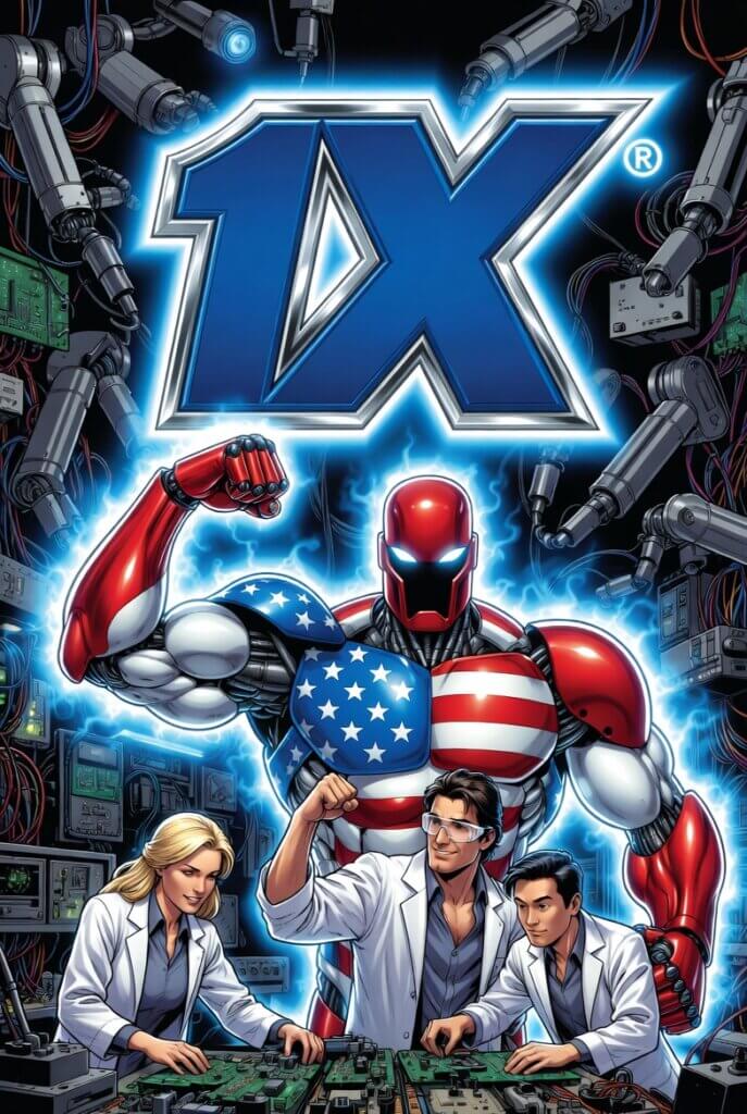 America Flexing is muscle behind AI & Robotics 1X Technologies