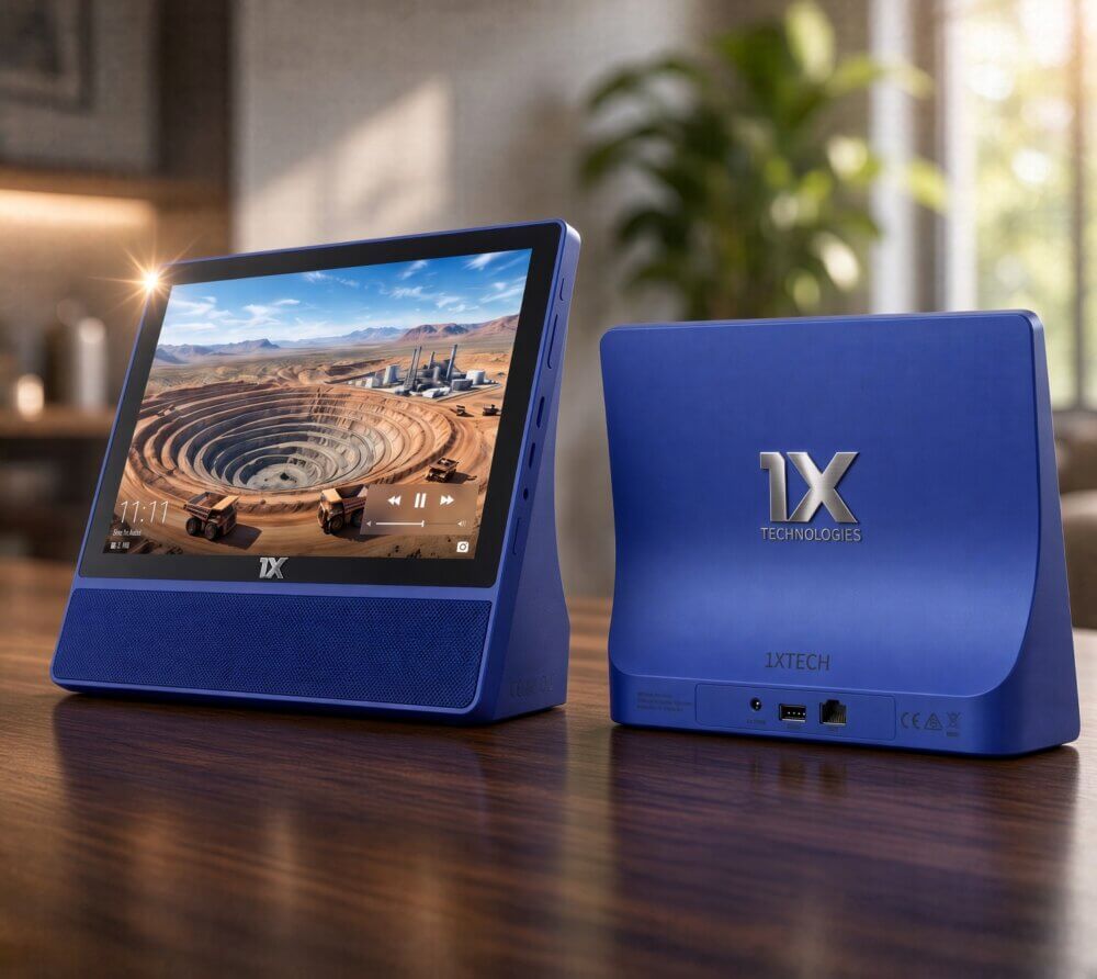1X Smart Speaker with Display - 1X TECHNOLOGIES LLC